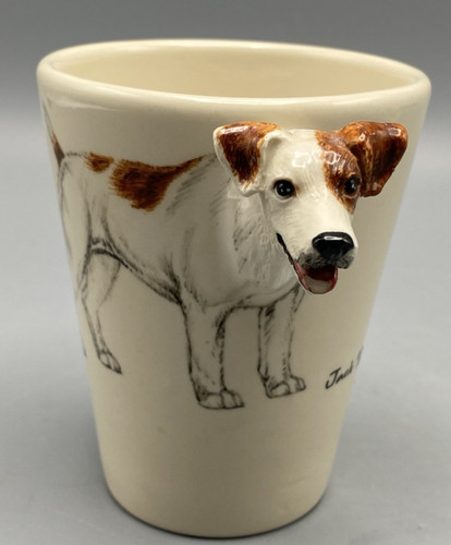 Blue witch jack russell - witch, hand