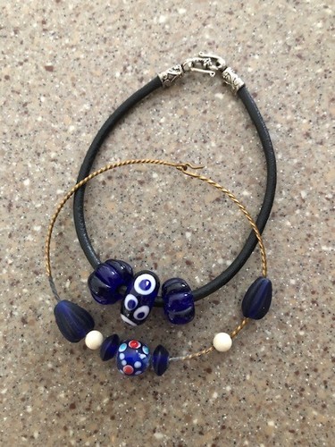 Rreplica roman glass bead
