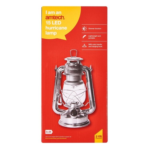 Led hurricane lamp - led, bright
