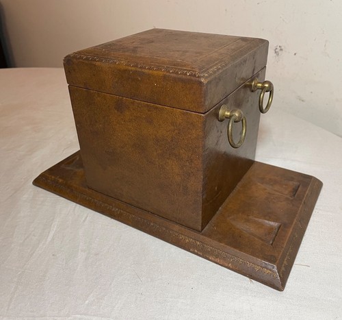 Vintage italian brown leather - italian,