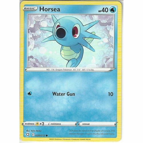 020 072 horsea common - 020/072, |