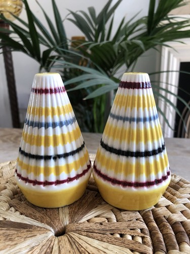Hornsea pottery rainbow cruet - rainbow,
