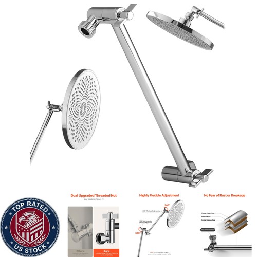 Luxury inch chrome - 11-inch, shower