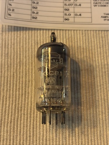 Ecc81 mullard test - ecc81,