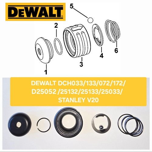 Chuck assembly repair kit - kit, for