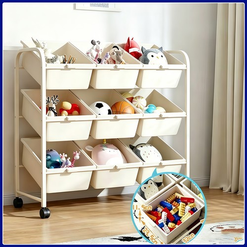Mobile storage cart shelf - shelf, toy