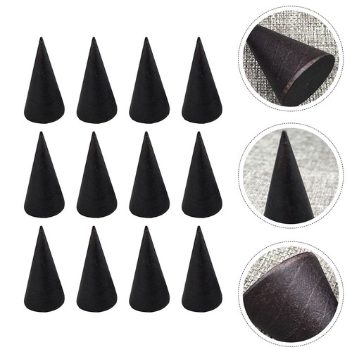12pcs wood cone bracelet and - wood,