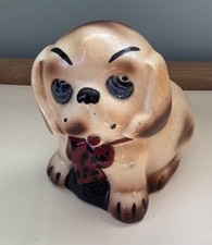 Vintage Ceramic small cute Bonzo Dog  figurine c 1930. -50 11cm collectable