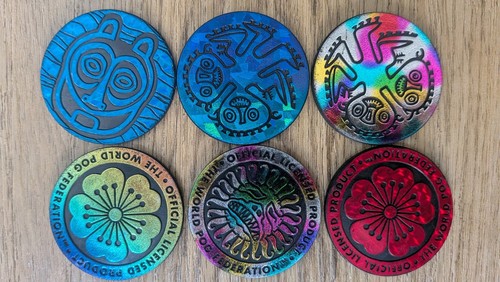 Pog slammers kinis - x6,