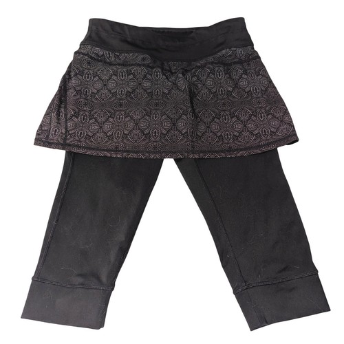 Athleta black printed skapri - black,