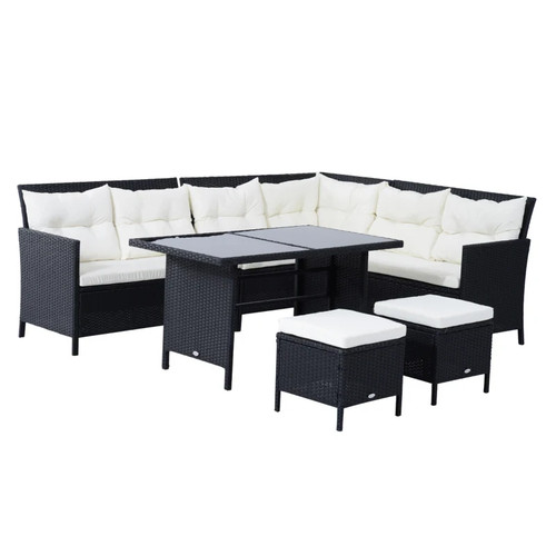 Pieces sofa set rattan - 6,