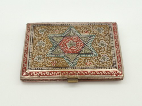 Vintage brass cigarettes - vintage,