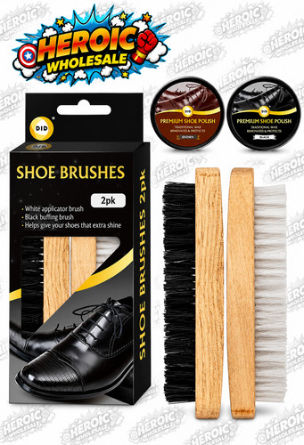 Shoe brush set cleaning kit - shoe,