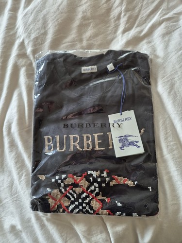 New season burberry men t - new,