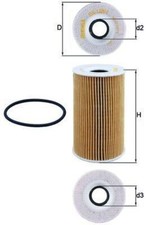 Oil Filter MAHLE Fits PORSCHE