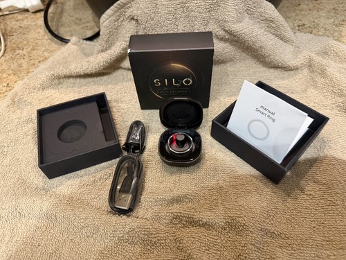 Silo smart ring - silo, titanium