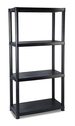 Tier plastic shelving home - 4,