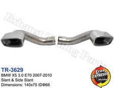Exhaust tips tailpipe trims