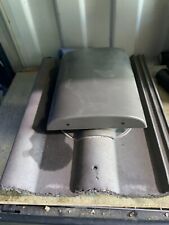 Redland Double Roman Thruvent Roof Vent Tile Grey