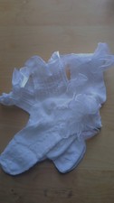Adult White Frilly Socks Size 4-5