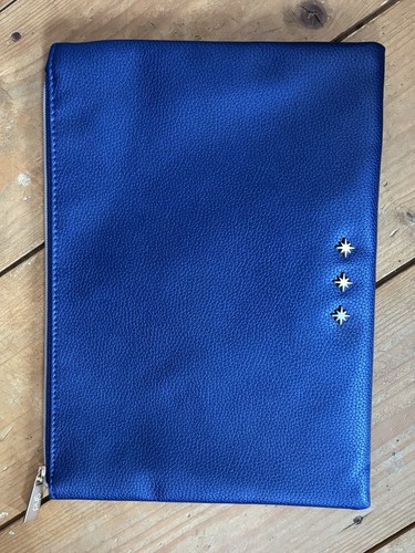 Pre owned navy blue - blue, textured