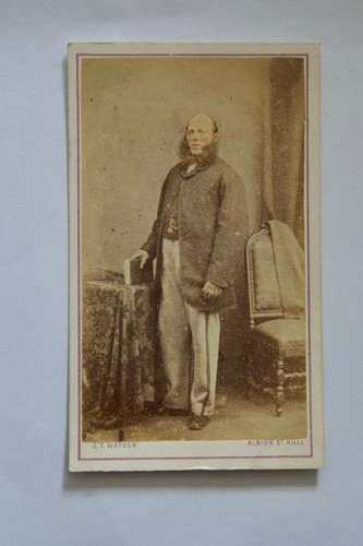 Cdv man with mutton chops - of,