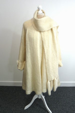 Vintage mohair knitted swing jacket by Gini Pearl- Size M    Thames Hospice