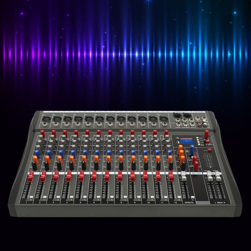 Channel sound audio - 12-channel, mixer