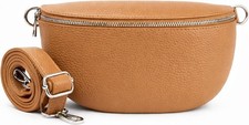 Womens leather crossbody bag - leather,