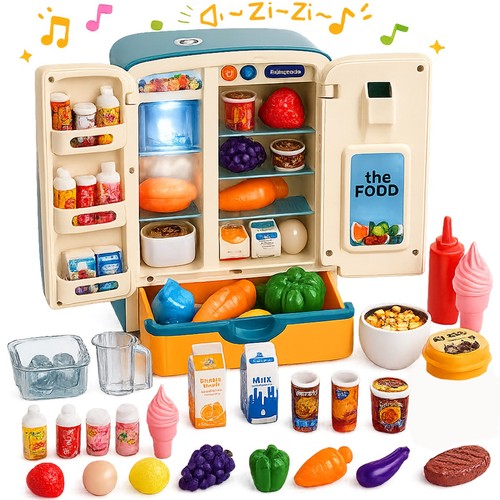 Toy fridge for kids pcs - for, 23