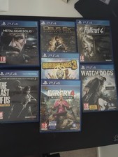 7x Ps4/PS5 Video Game Bundle