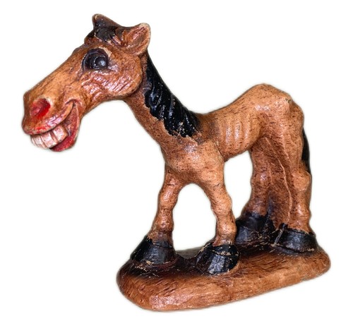 Skinny hungry horse mule - hungry,