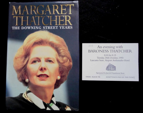Signed margaret thatcher - signed;,