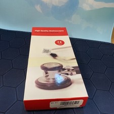 Black Twin Tube Stethoscope