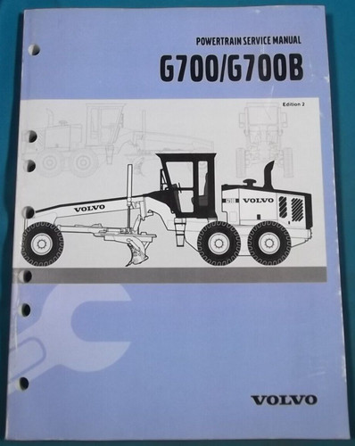 Volvo g700b g710b g720b - volvo,
