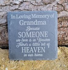 Personalised Slate Memorial
