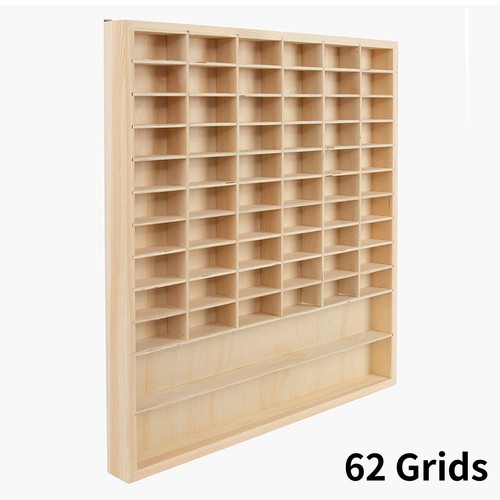Cell wooden display - 62-cell,
