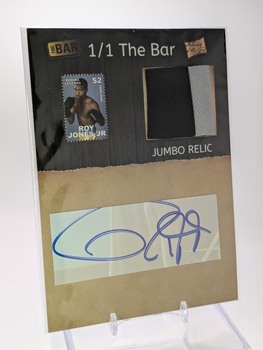 Roy jones auto jumbo - jumbo, relic