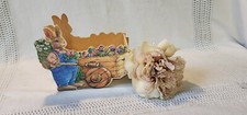 VTG Taiwan Kitsch Wood Bunny