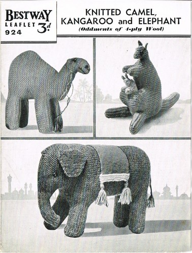 Vintage toy camel kangaroo - kangaroo, &