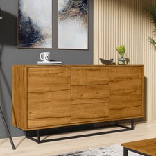 Sideboard 140 matt oak - sideboard,