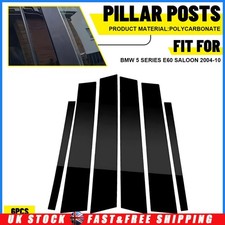 6Pcs Window Door B-Pillar Trim