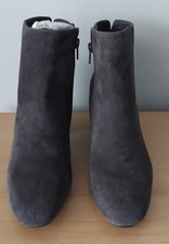 Dune Grey Suede Olyvea Ankle