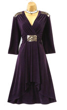 WINDSMOOR Purple Embellished