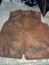 Ww11 leather jerkin - leather,