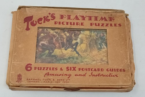 Tuck postcard jigsaw - postcard, puzzles