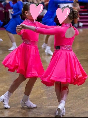 Pink ballroom latin - , dress