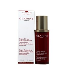 CLARINS SUPER RESTORATIVE REMODELLING SERUM LIFTS,REPLENISHES 30 ML/1 OZ. NIB