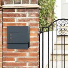 Modern mailbox lockable - modern,