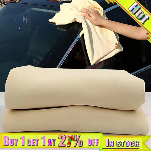 Large natural chamois leather - large,